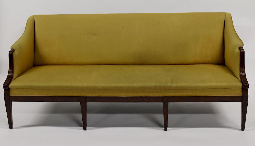 Appraisal: Frits Henningsen Upholstered Sofa From a Larchmont NY estate -