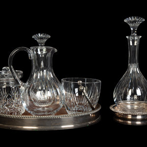 Appraisal: A Group of Baccarat Mass na and Other Barware Articles