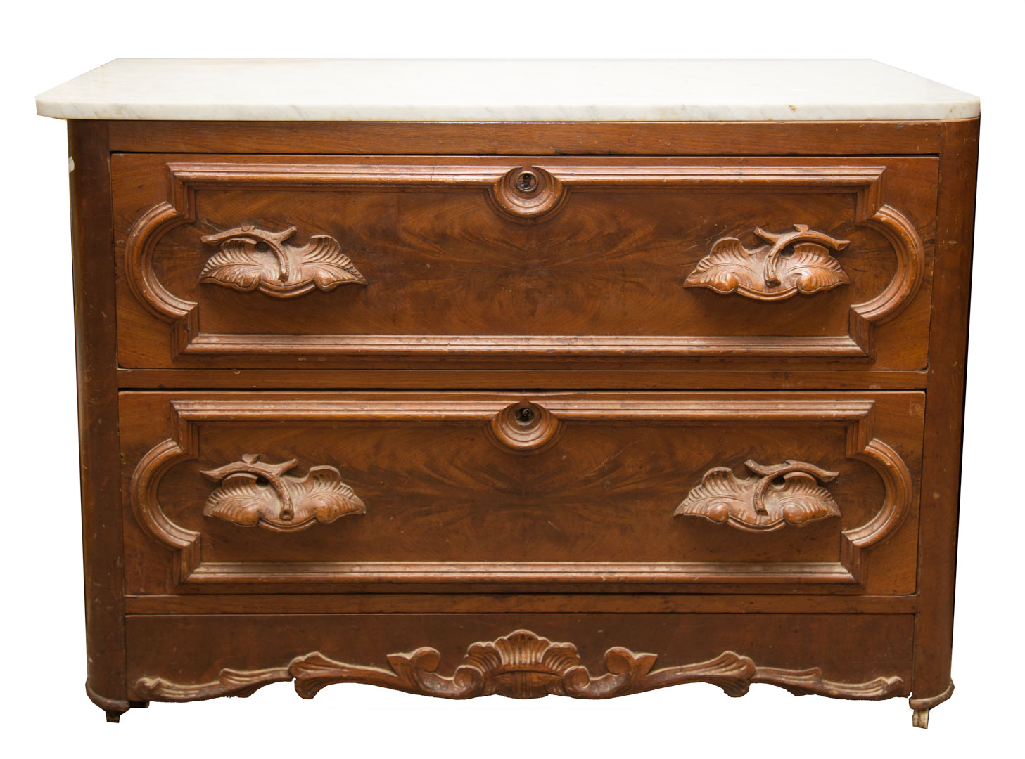 Appraisal: Victorian marble-top chest Undernumber