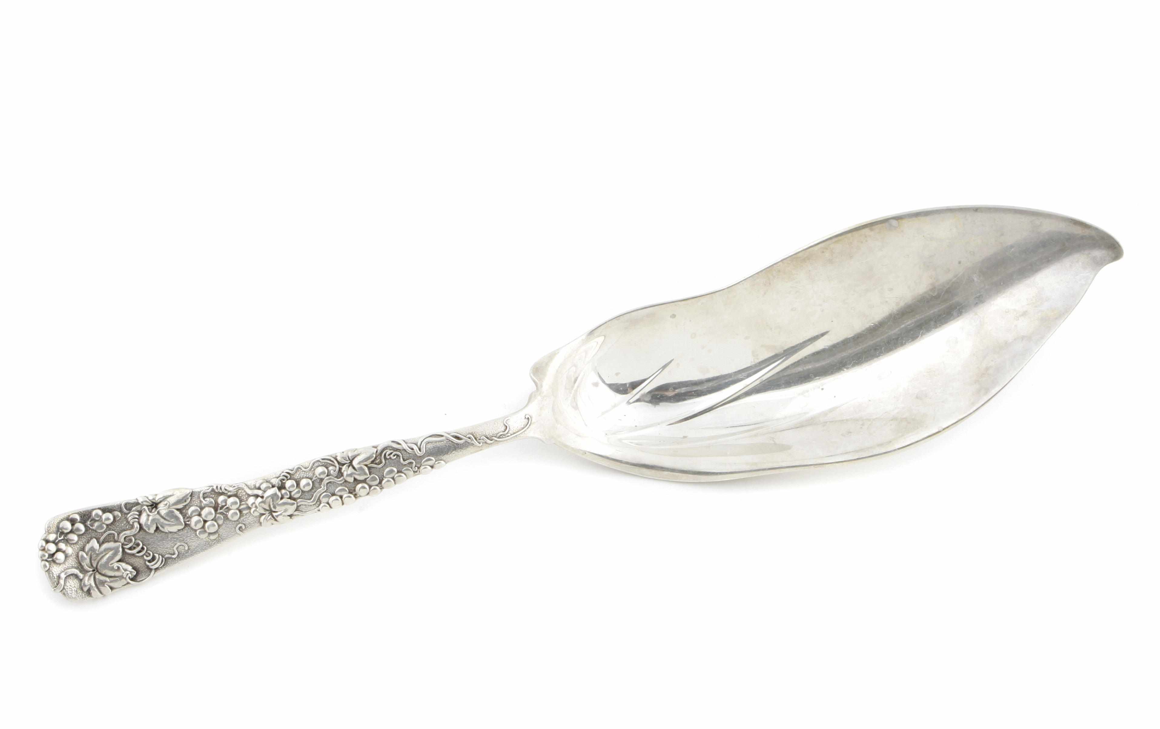 Appraisal: A Tiffany Co sterling silver 'Vine' ice cream server First