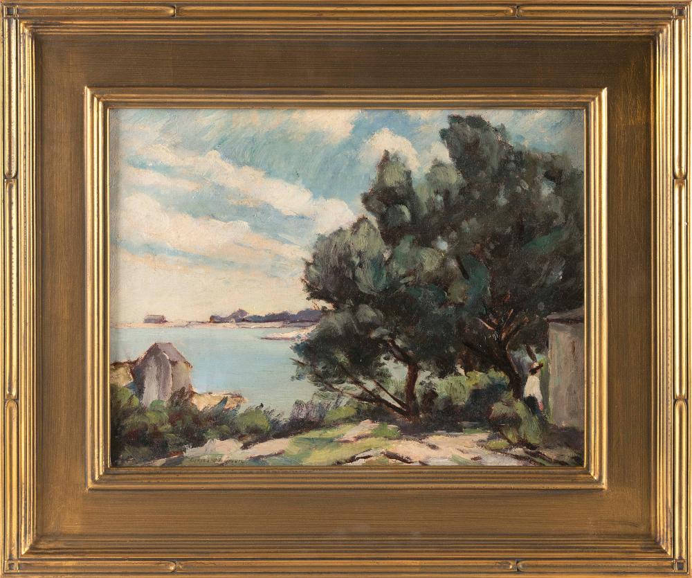 Appraisal: BERNARD I GREENE NEW YORK - CAPE ANN SHORE OIL