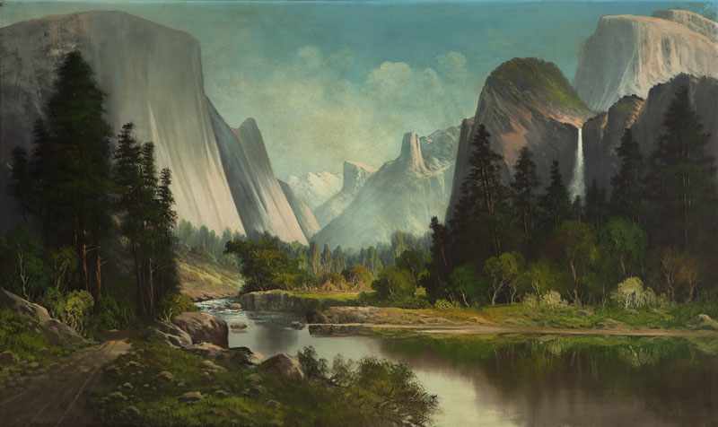 Appraisal: Joseph John Englehart - Oakland CA Yosemite Valley