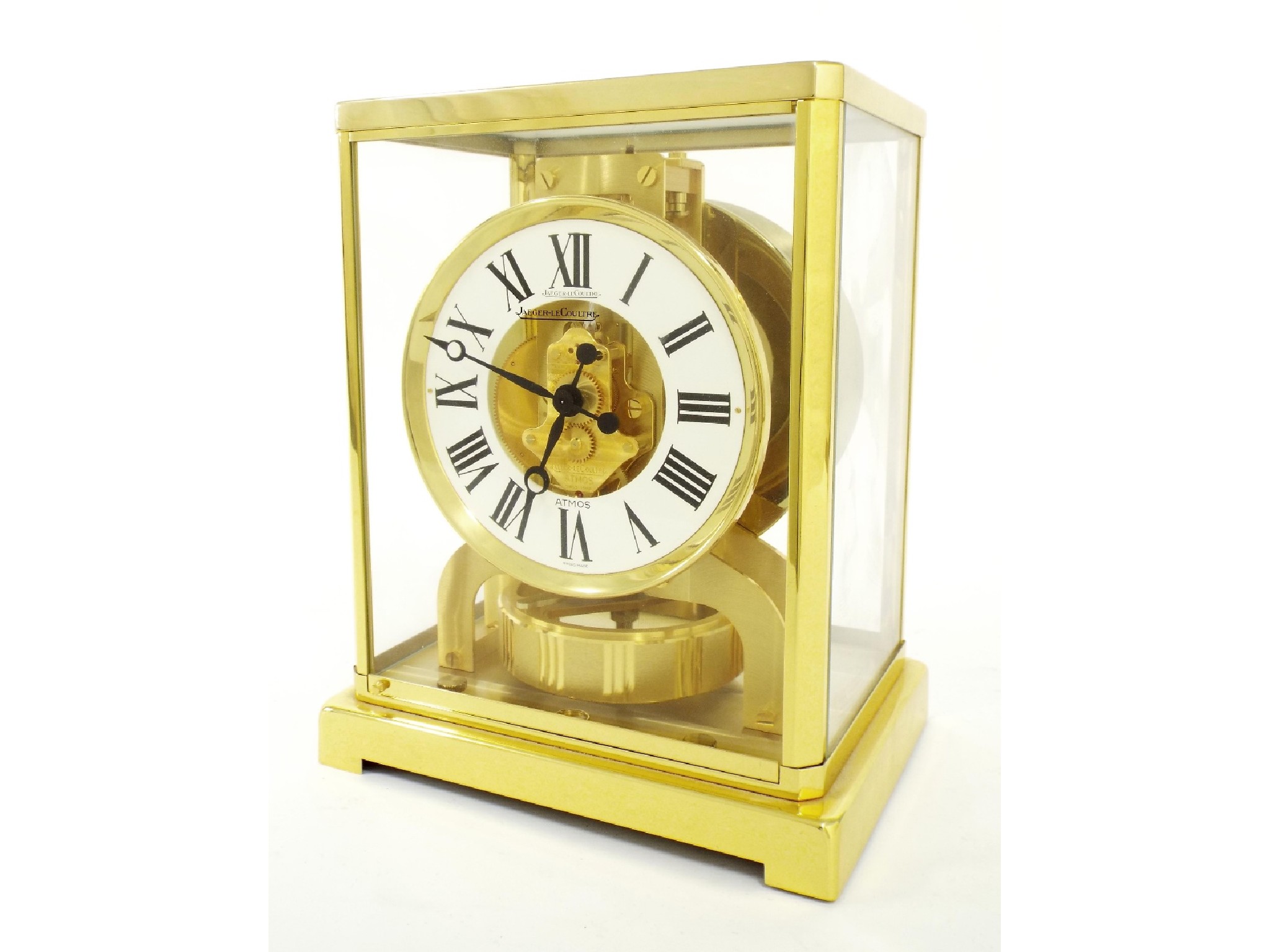 Appraisal: Jaeger Le Coultre Atmos clock no the chapter ring enclosing