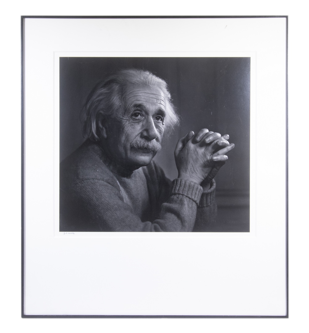 Appraisal: YOUSUF KARSH NY MA CANADA - Albert Einstein large scale