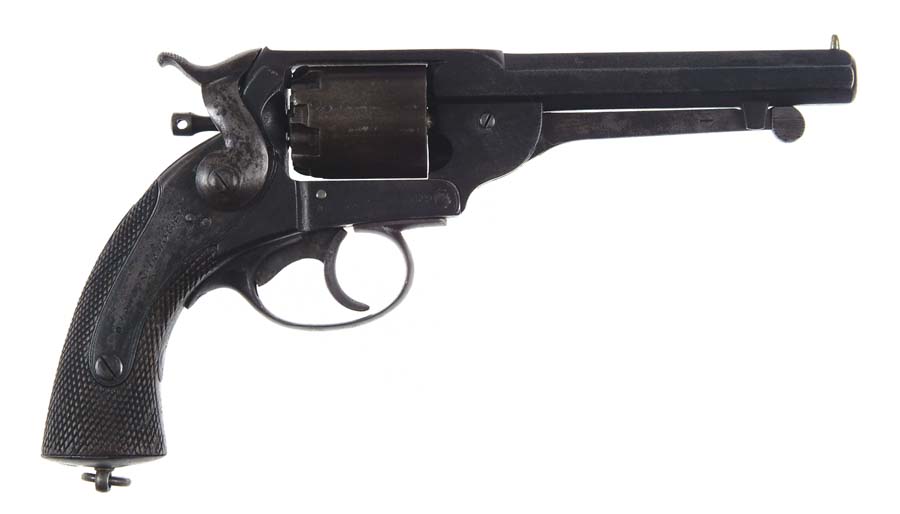 Appraisal: CONFEDERATE USED KERR REVOLVER SN Lock is marked LONDON ARMORY