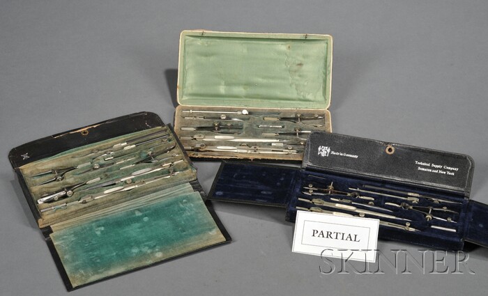 Appraisal: Approximately Twenty Engineering Drafting Sets c - of various ages