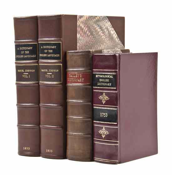 Appraisal: DICTIONARY BAILEY NATHAN An Universal Etymological English Dictionary London Printed