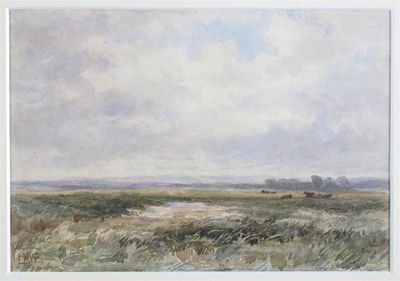 Appraisal: Edmund Morison Wimperis - Moorland scene Signed Watercolour x cm