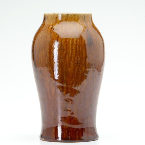 Appraisal: DEDHAM Tall experimental baluster vase by Hugh Robertson covered in