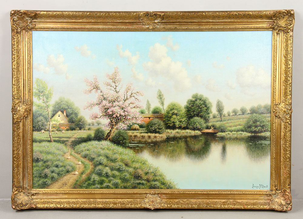 Appraisal: - Drew Homestead - The Cherry Tree O C George