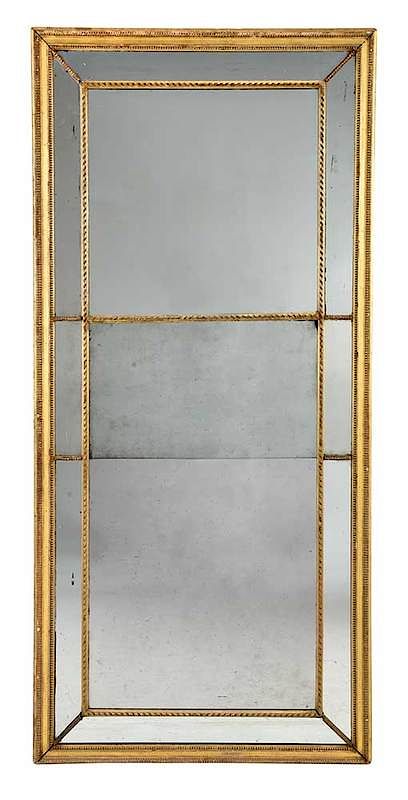 Appraisal: George III Gilt Wood Mirror British or French probably th