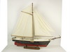 Appraisal: BOAT MODEL - Primitive th C single masted boat model