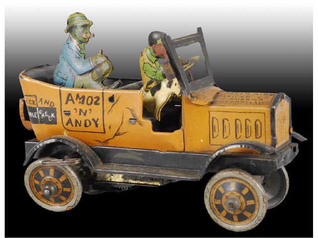 Appraisal: Tin Marx Amos N' Andy Taxi Toy Description Working Missing