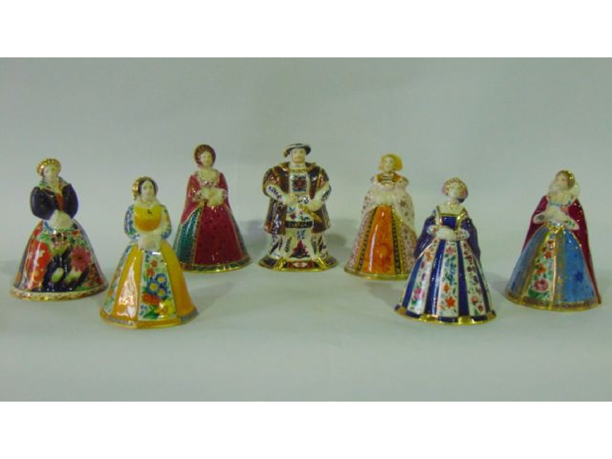 Appraisal: A collection of Royal Worcester Connoisseur Collection candle snuffers in