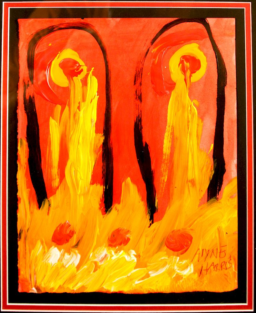 Appraisal: Outsider Art Alyne Harris Souls in Hell Harris Alyne b