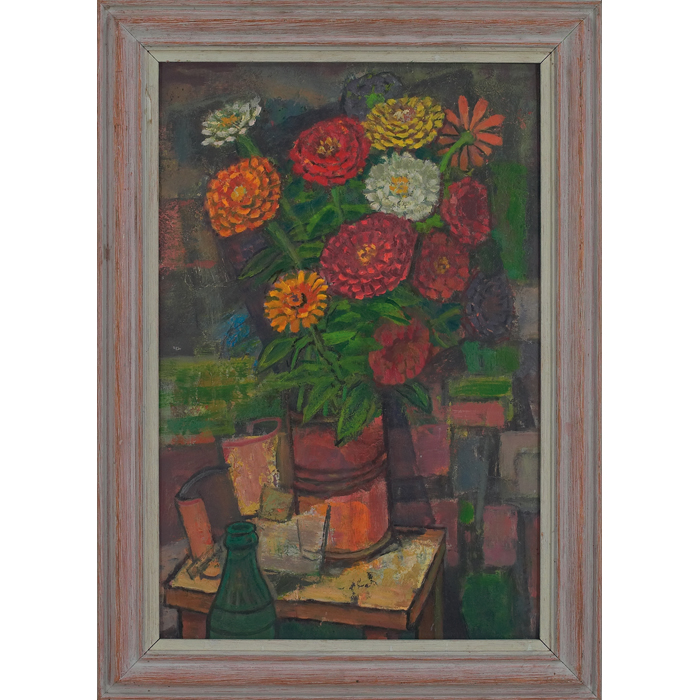 Appraisal: Paul Kauvar Smith American - ''Still Life '' c oil