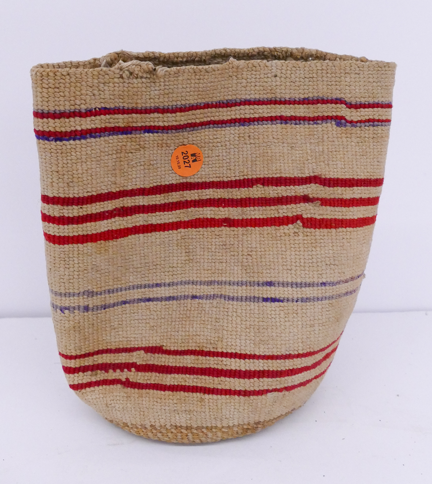 Appraisal: Nez Perce Indian Yarn Bag- ''