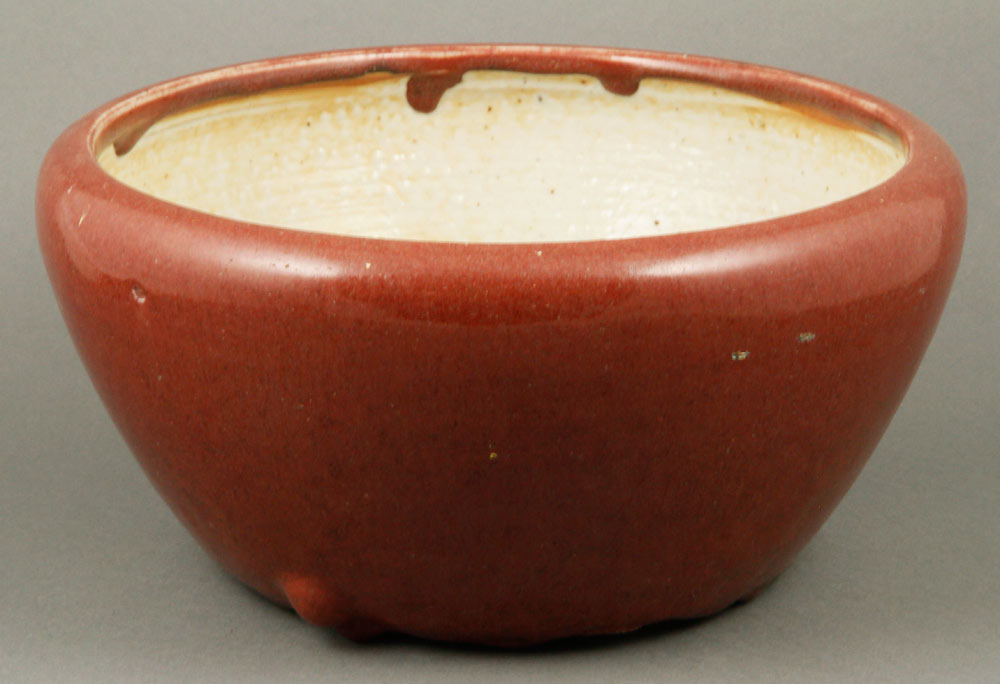 Appraisal: - Chinese Sang de Beof Bowl Sang de boef glazed