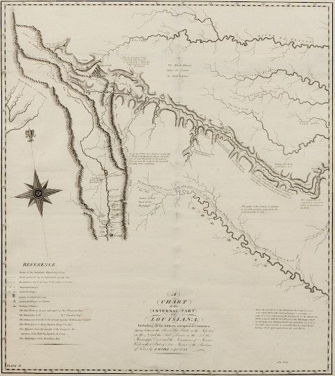 Appraisal: PIKE Zebulon Montgomery Major - A Chart of the Internal