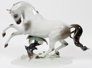 Appraisal: ROSENTHAL PORCELAIN HORSE ROSENTHAL PORCELAIN HORSE H W The form