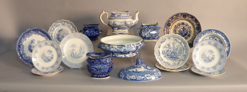 Appraisal: Group of Staffordshire wares th c