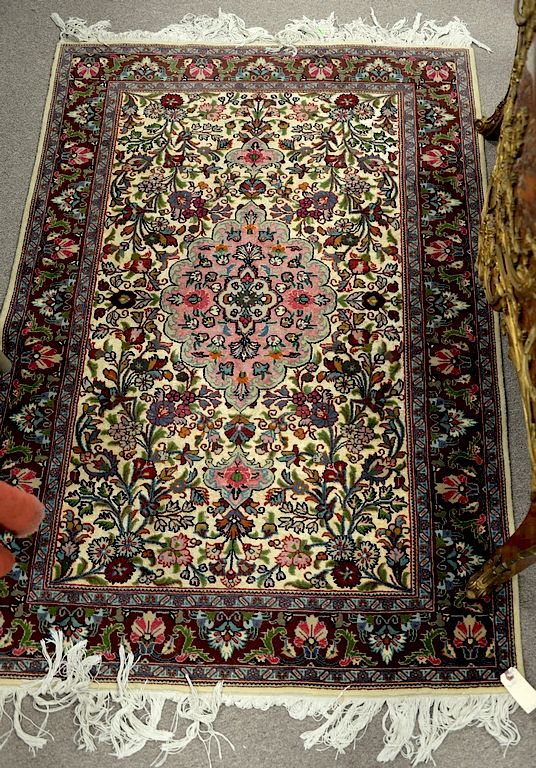 Appraisal: Two Oriental rugs including Bokhara and a throw rug '