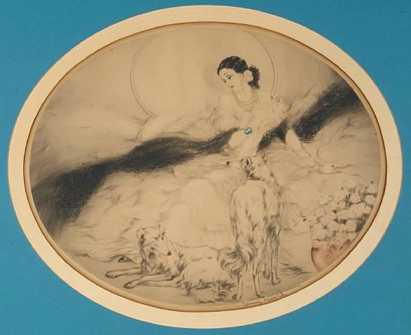 Appraisal: Louis Icart French - Lady of the Camelias H C