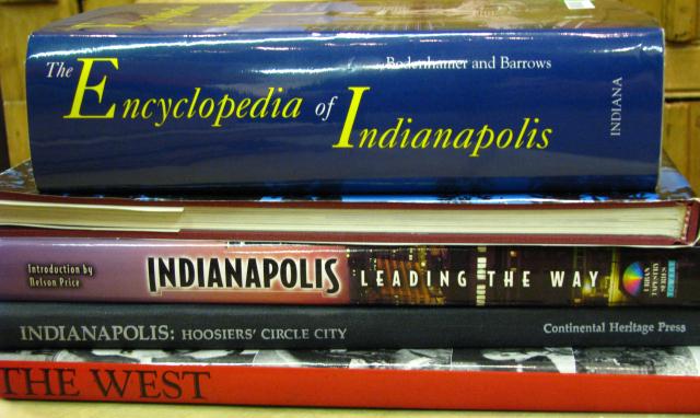 Appraisal: Group of five Indianapolis reference and history books