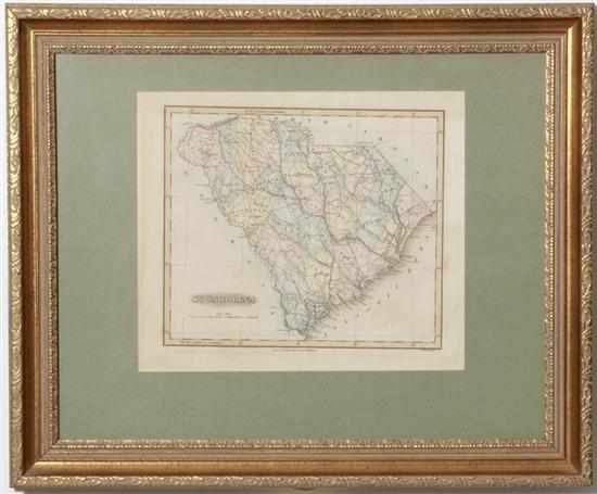 Appraisal: Map of South Carolina by Fielding Lucas Jr - STH