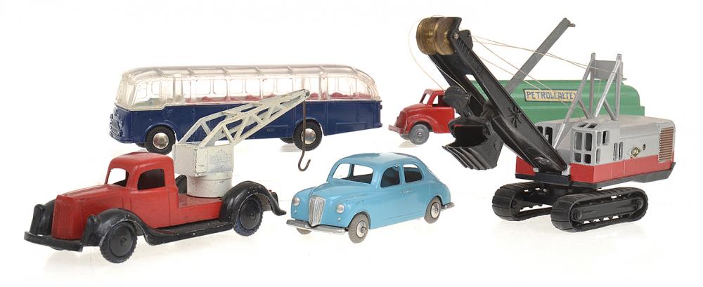 Appraisal: X UNBOXED MERCURY MODELS INCLUDING NO LIMA EXCAVATOR NO AUTOBUS