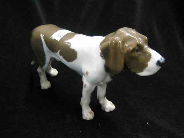 Appraisal: Royal Copenhagen Dog Figurine ''Plott Hound'' '' tall '' long