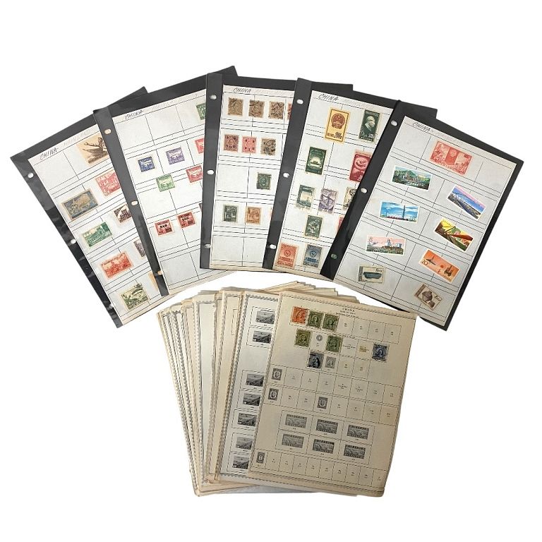 Appraisal: Chinese Stamps Collection Chinese Stamps Collection