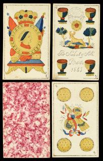 Appraisal: Sarbat y Sol Playing Cards Barcelona Excellent Nice early Spanish