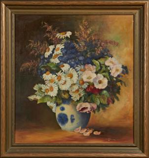 Appraisal: Edna Z Dickson New Orleans Floral Still Life in a