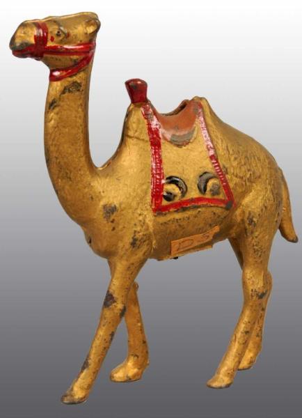 Appraisal: Cast Iron Camel Still Bank Description Manufactured by A C