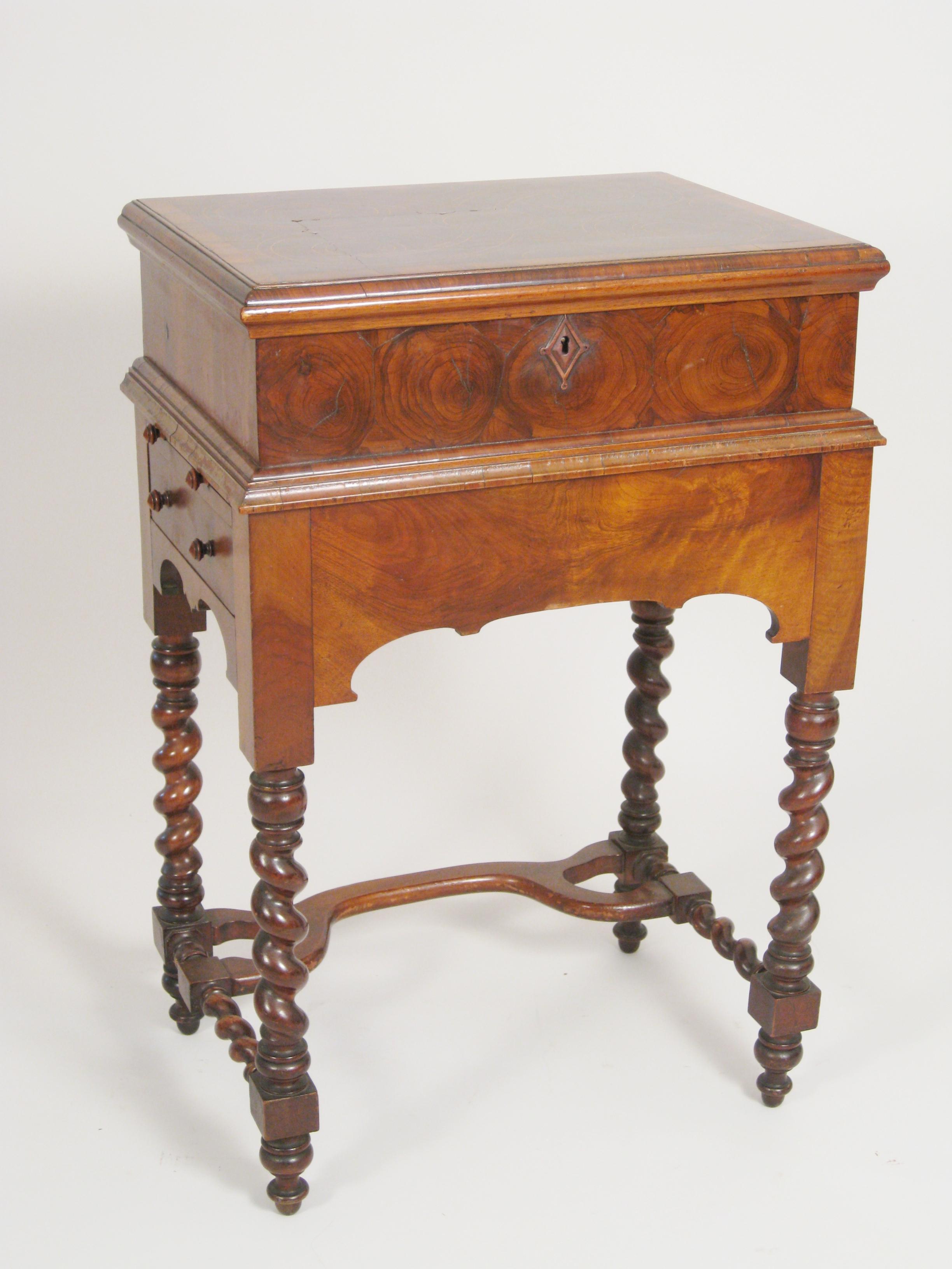 Appraisal: An antique Writing Desk in the William Mary style having