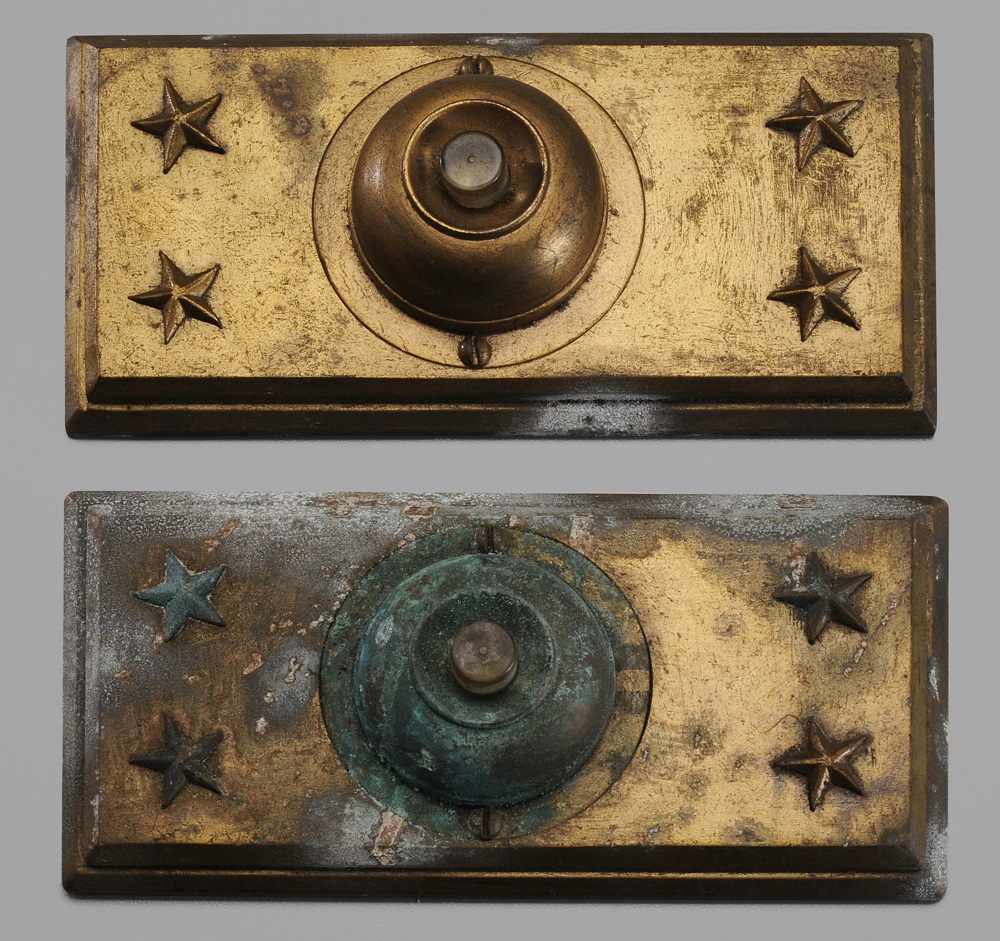 Appraisal: Pair Heavy Bronze Bell Ringers late th early th century