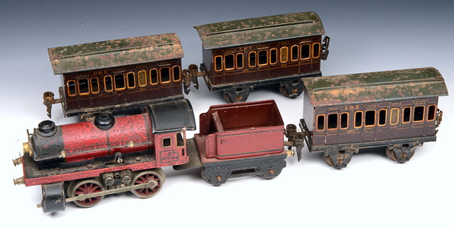 Appraisal: A MARKLIN ELECTRIC 'O' GAUGE - - LOCOMOTIVE and tender