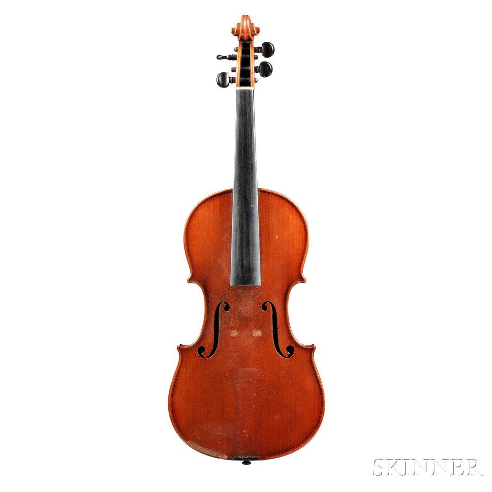 Appraisal: Modern American Violin unlabeled length of back mm Estimate -