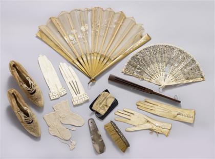 Appraisal: Group of lady's accessories th century