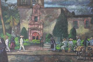 Appraisal: Wilmer Richter Wilmer Richter Pennsylvania Florida - Mexican scene with