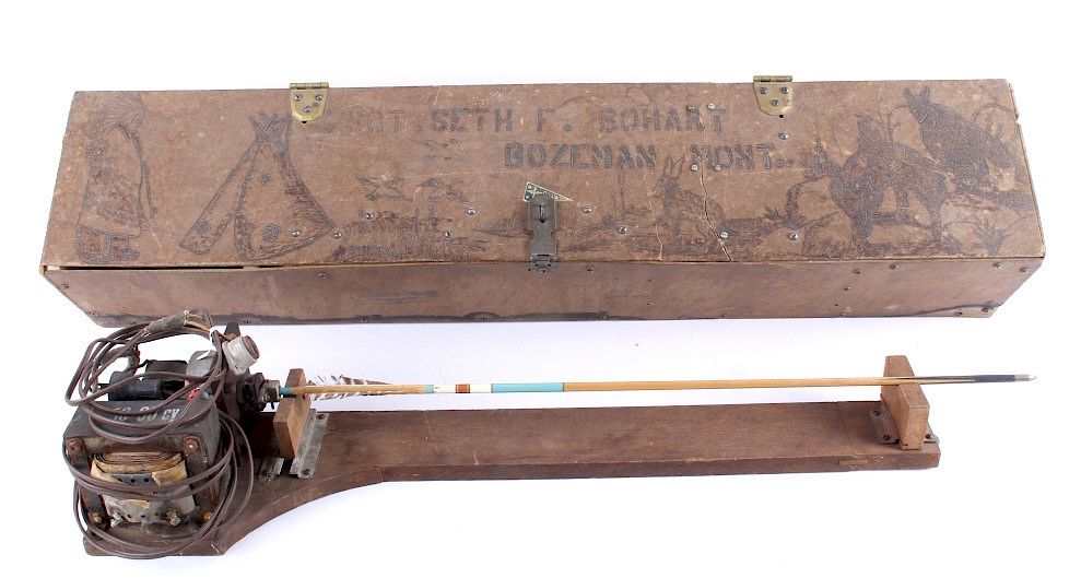 Appraisal: S Sgt Seth Bohart Custom Arrow Case Arrow Turner Provided