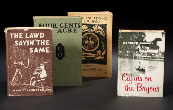 Appraisal: Collection of Nineteen Louisiana and Mississippi-Related Books including The Lawd