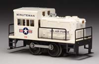 Appraisal: LIONEL O GAUGE SWITCHER Powered white cab black trim and