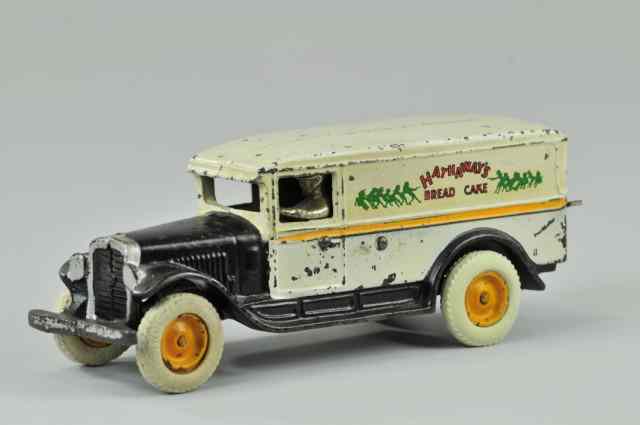 Appraisal: ARCADE ''HATHAWAYS'' BAKERY DELIVERY TRUCK Scarce and desirable example cast