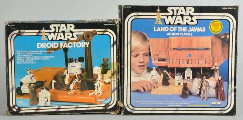 Appraisal: Lot of Star Wars Playsets Description Includes Droid Factory and