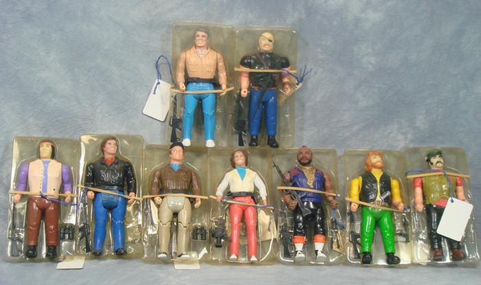 Appraisal: A-Team Action Figure lot set of all are in their