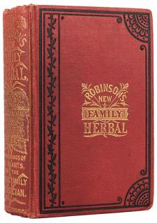 Appraisal: Robinson Matthew The New Family Herbal London W Nicholson Sons