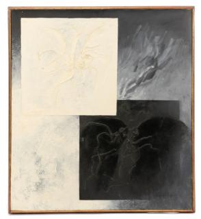 Appraisal: Vincentiu Grigorescu Monochrome Abstraction Vincentiu Grigorescu Romanian - Untitled Monochrome