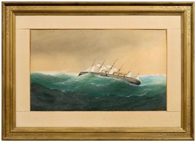 Appraisal: Henry Tozer watercolor Henry Edward Spernon Tozer British th century